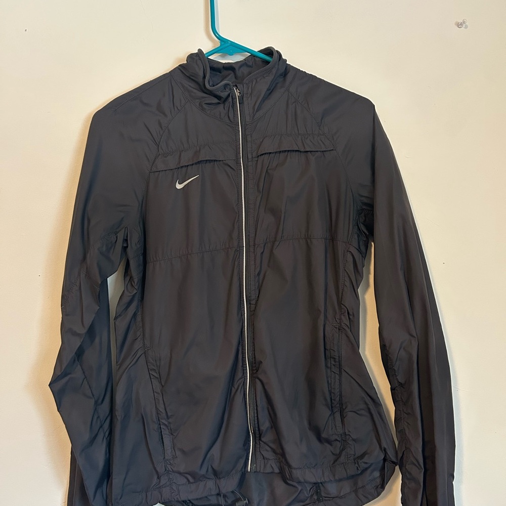Nike Gray Windbreaker Jacket